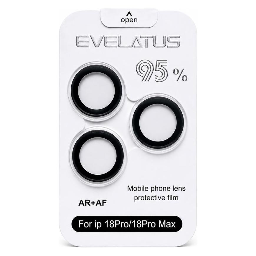 Evelatus Schutzglas für Apple iPhone 18 Pro / 18 Pro Max - Kameralinse-Schutz "Armor Clear" (Apple iPhone 18 Pro, Apple iPhone 18 Pro Max) (EVELATUS)