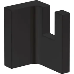 hansgrohe AXOR UNIVERSAL Rectangular Handtuchhaken, Metall, 42611670, Farbe: Mattschwarz