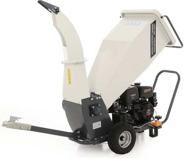 BlackStone GBD-1500 LE - Profi Benzin Häcksler , Motor Loncin 15 PS
