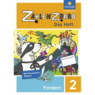 Zahlenzorro - Das Heft, Geheftet von Katrin Klöckner,Eveline Stadler,Frank Wahl,Janine Weigel, Schroedel, 978-3-507-14025-7