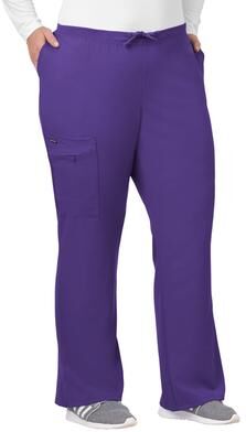 Plus Size Women's Jockey Scrubs Women's Favorite Fit Pant by Jockey Encompass Scrubs in Purple (Size XL(18-20))