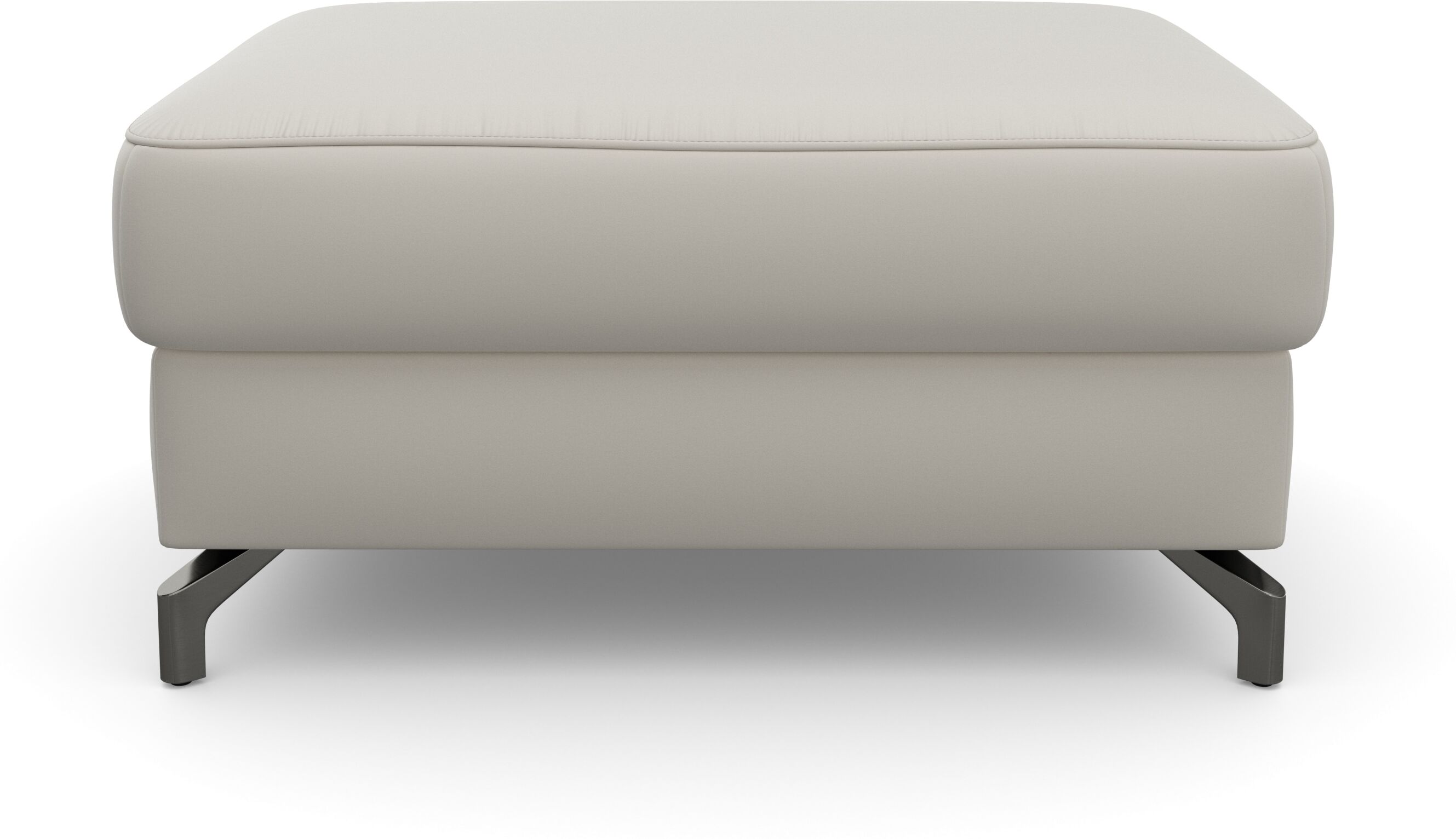 Stauraumhocker SIT & MORE "Scarlett", beige (natur), B:102cm H:48cm T:67cm, Hocker, mit Stauraum