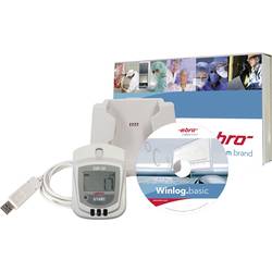 ebro 1601-0048-ISO EBI 20-TH1-Set Multi-Datenlogger kalibriert (ISO) Messgröße Luftfeuchtigkeit, Temperatur -30 bis +60 °C 0 bis 100 % rF