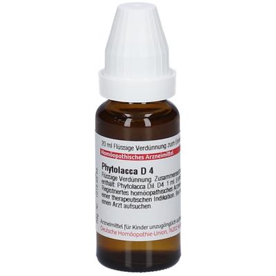 Phytolacca D 4 Dilution 20 ml