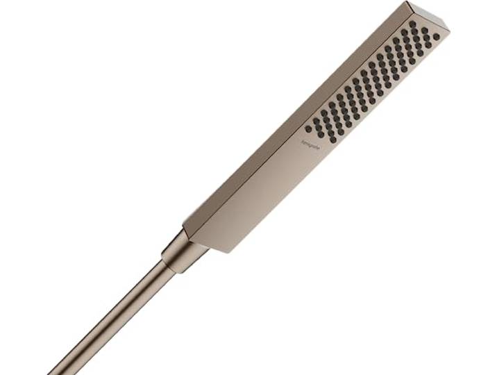 Hansgrohe 24320140 Pulsify E Douchette Tube économie d'eau Bronze brossé