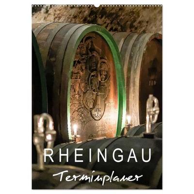Rheingau Terminplaner (Wandkalender 2027 DIN A2 hoch), CALVENDO Monatskalender