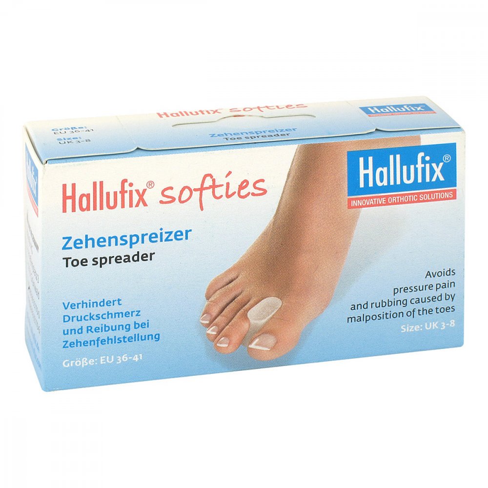 LUDWIG BERTRAM GmbH Hallufix softies Zehenspreizer Größe m 36-41 09770254