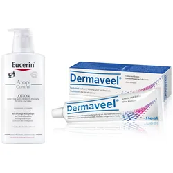 Dermaveel Creme & EUCERIN AtopiControl Lotion Set  1 Sparset