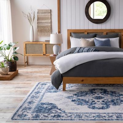 Livabliss Bellflower Distressed Oriental Area Rug