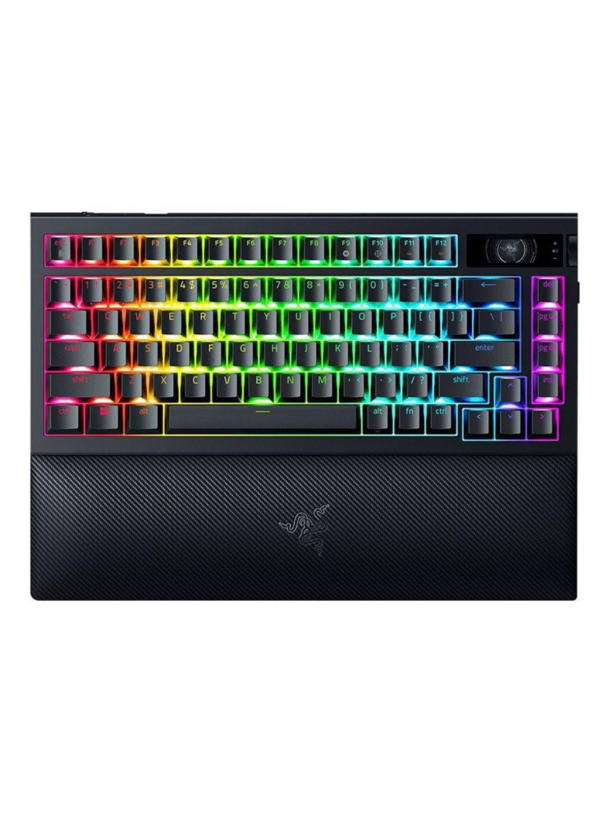 Razer BlackWidow V4 75% Pro Wireless Hotswap - Tactile Mechanical - Gaming Tastatur (TKL) - 75% - Englisch (US) - Schwarz