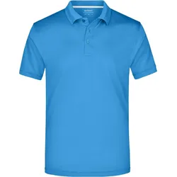 James & Nicholson Herren High Performance Polo JN401 azure M