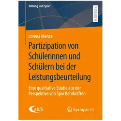 Partizipation von Schülerinnen und Schülern bei der Leistungsbeurteilung, Fachbücher von Lorena Menze