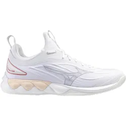 Mizuno, Damen, Hallenschuhe, Wave Luminous 3 (42), Weiss