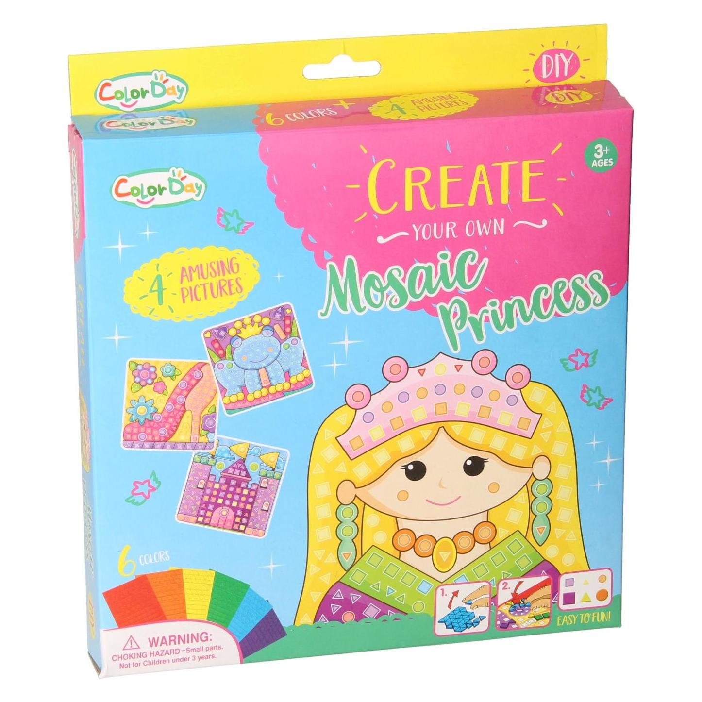Color Day Bastelset "Mosaik-Prinzessin" herstellen (49728084)