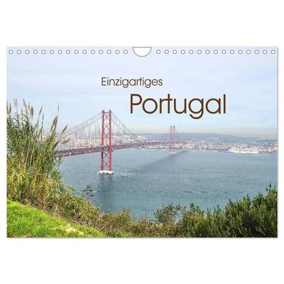 Einzigartiges Portugal (Wandkalender 2027 DIN A4 quer), CALVENDO Monatskalender