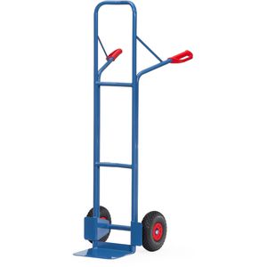 Fetra Sackkarre Stapelkarre, B1327P, pannensichere Bereifung Höhe 160cm Tragkraft 300kg