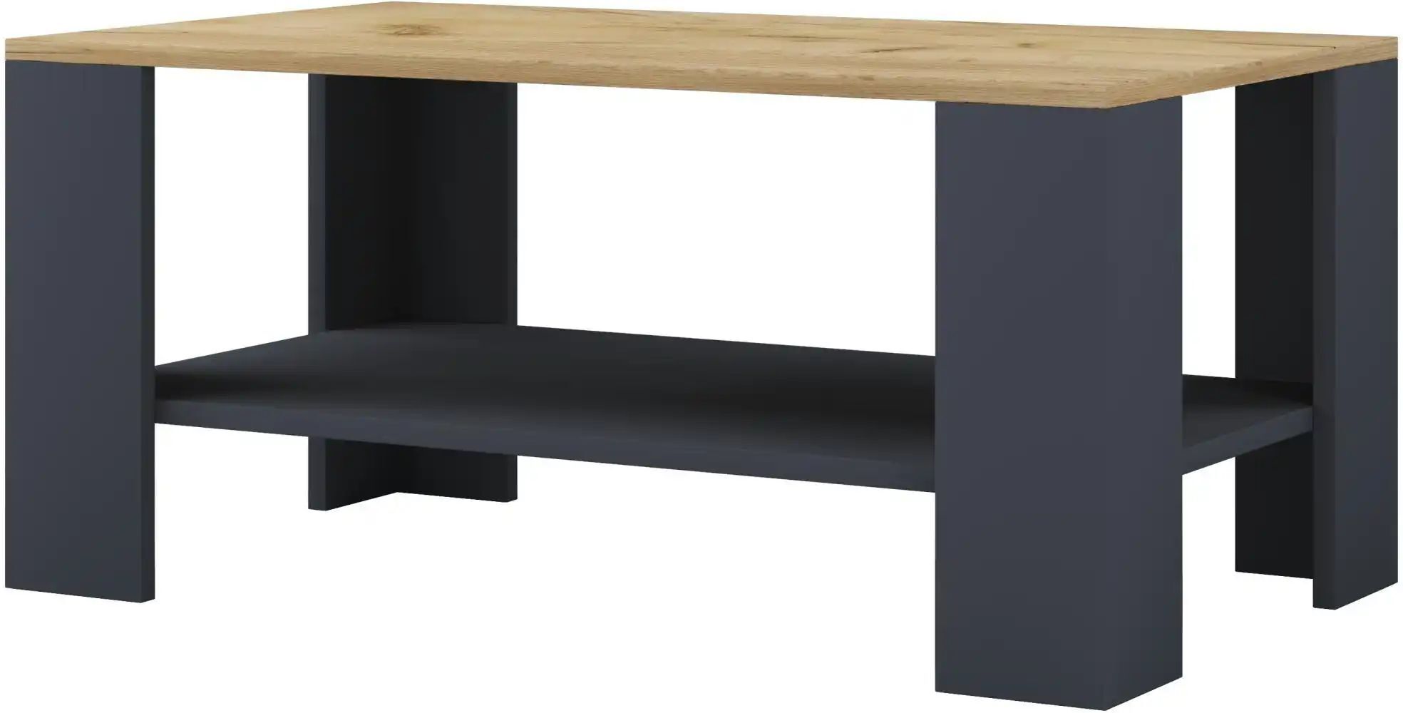 Höffner Couchtisch  Dalus ¦ grau ¦ Maße (cm): B: 53 H: 41