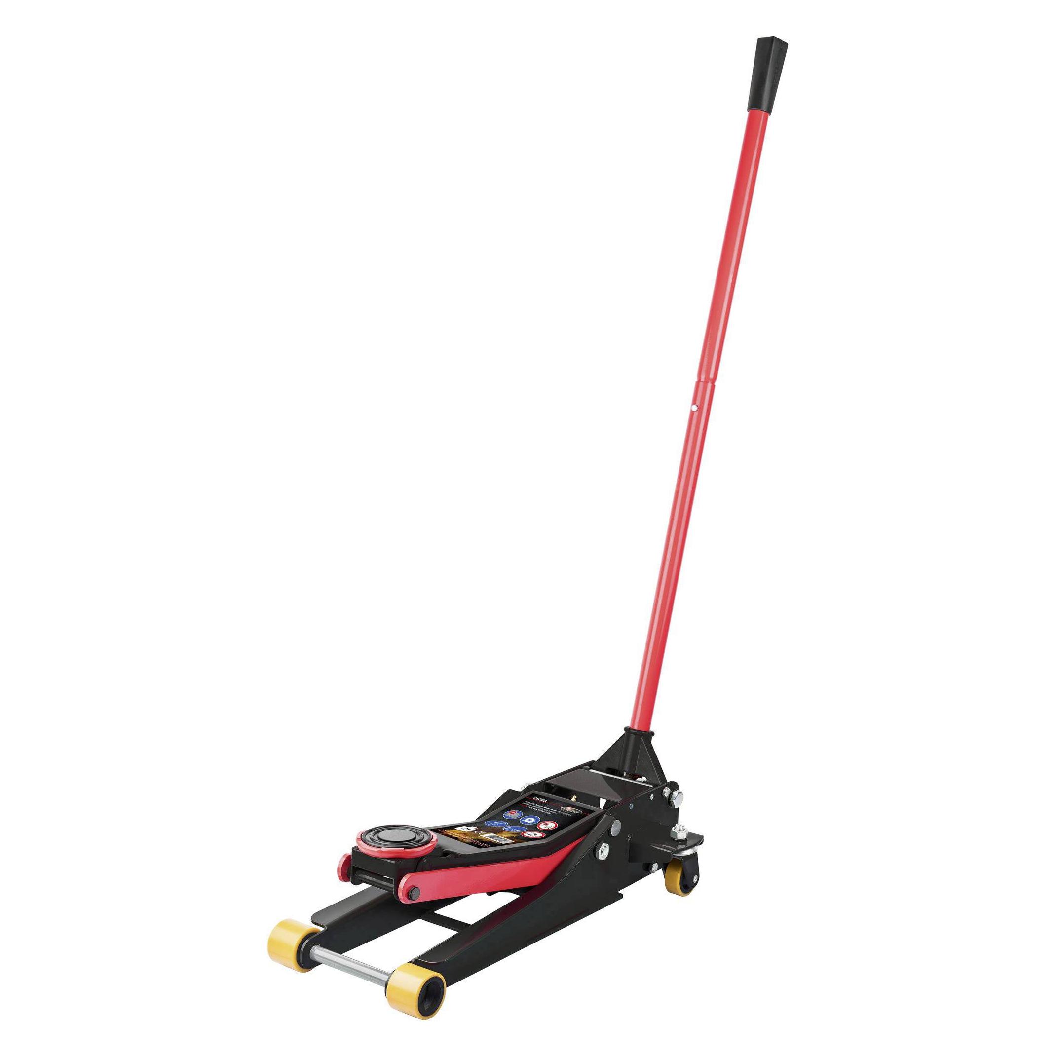 Vigor Hydr.-Rangier-Wagenheber 2t, Ultraflach (2000 kg, 7.50 - 51 cm) (V6028)