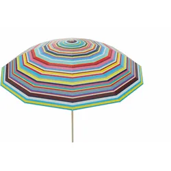 Pagoden Sonnenschirm Multicolor mit Knickmechanismus Ø 240