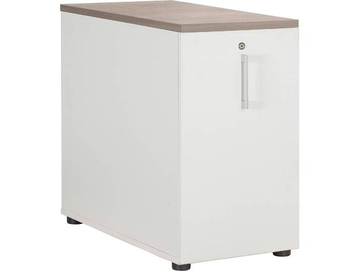 Caisson hauteur bureau tower ECLA chêne gris - Caissons hauteur bureau - Bruneau