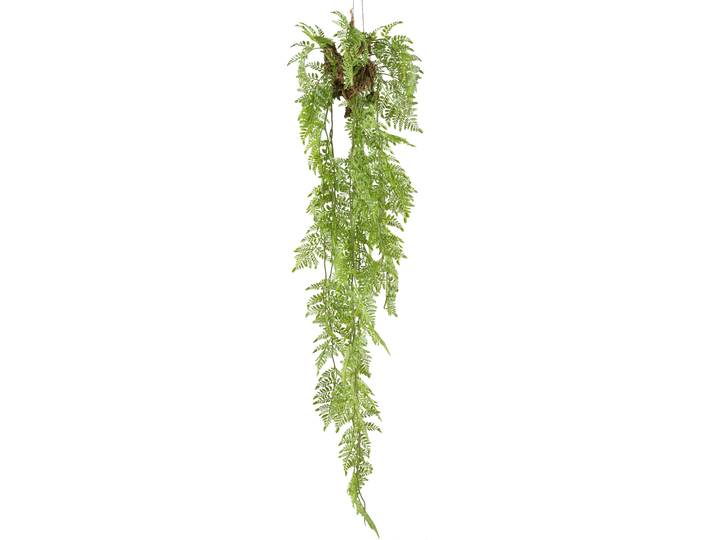 Kunstpflanze CREATIV GREEN Farn Hänger , grün, H:145cm, Kunststoff, Kunstpflanzen, Kunstpflanze, mit feinem Blattwerk