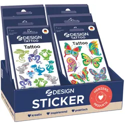 Z-Design, Sticker, Sortiment Tattoos (60 Sticker)