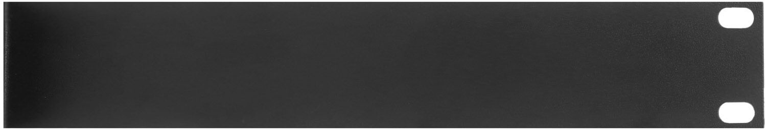 Adam Hall 19" Parts Rack Pan 01 Half - Halbe 19" U-Rackblende 1he
