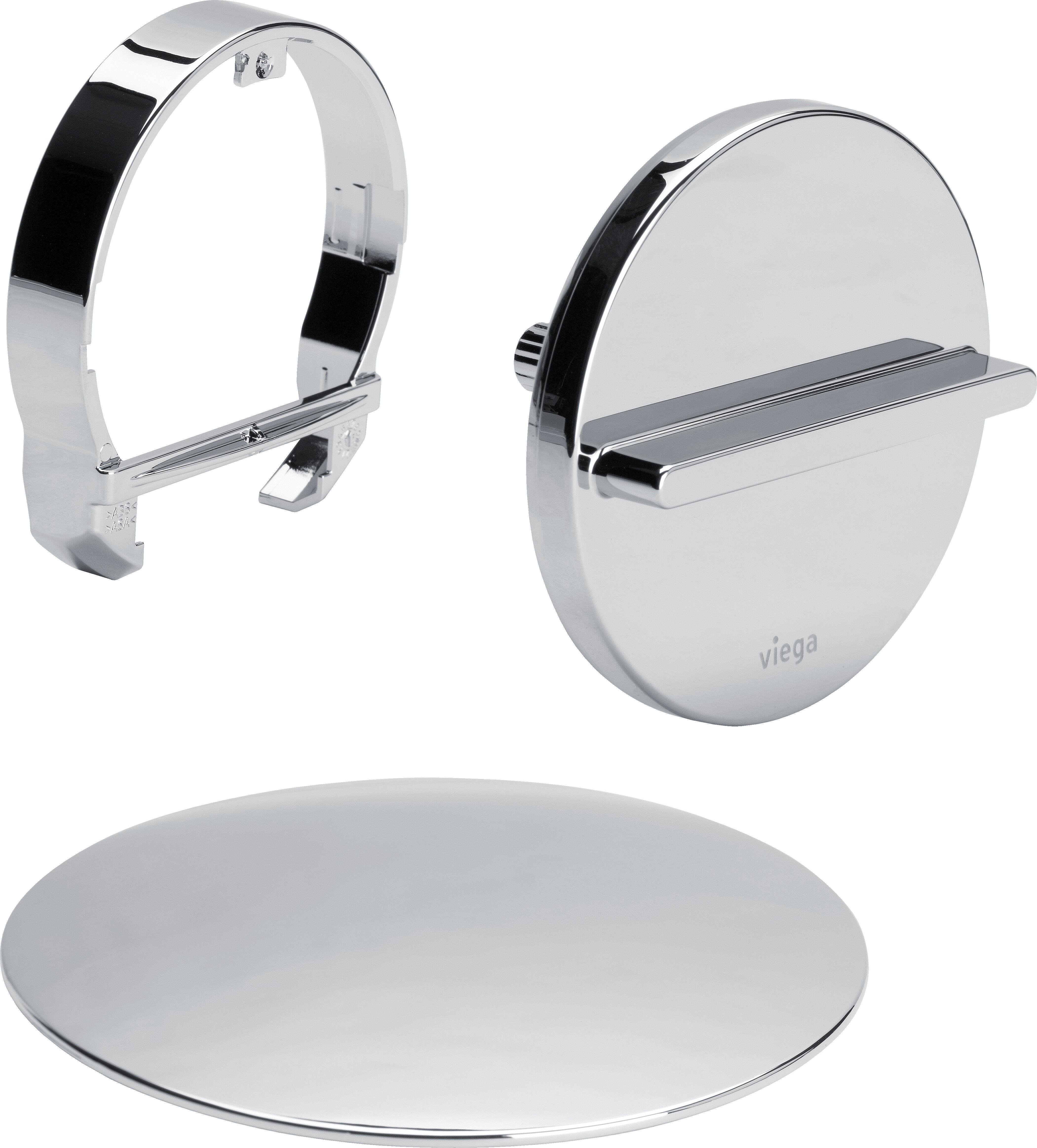 Viega Rotaplex Trio set d'équipement 734107 Visign RT3, chromé