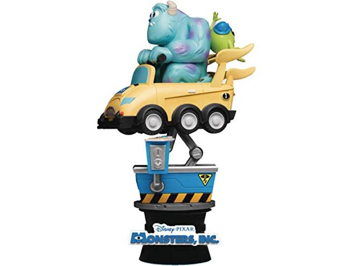 Beast Kingdom Toys Disney Coin Ride Series D-Stage PVC Diorama Monsters Inc. 16 cm DS-037