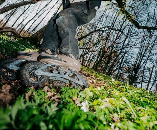 Powerslide Next Edge 150 Brown Off-road Skates (Brown - 40-41)