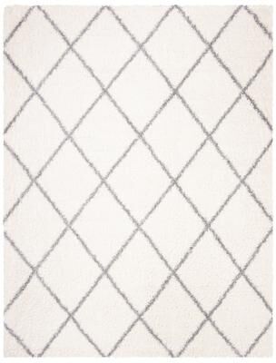 SAFAVIEH Parma Shag Mirosava Trellis 1.2-inch Thick Rug
