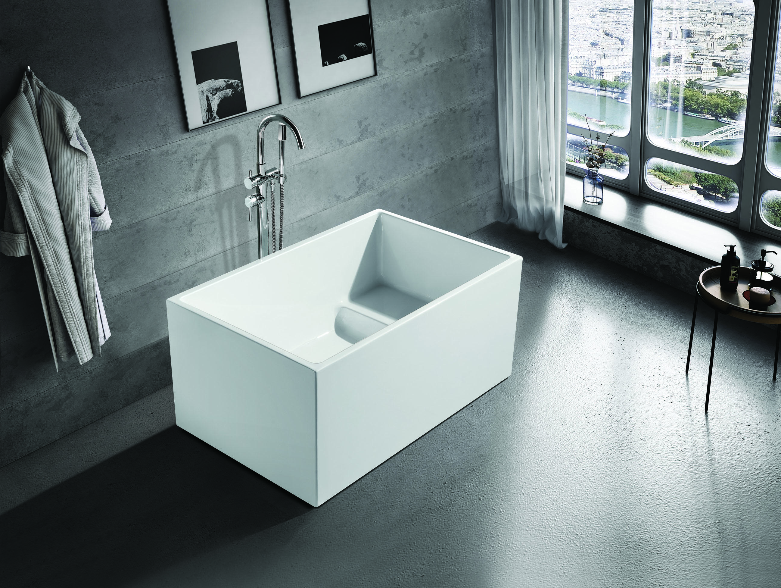 Kleine Badewann 110x75 Wann Bad Acryl Badewanne Wanne Weiß Badewannen