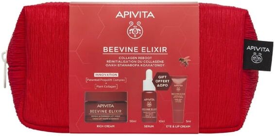 Apivita Beevine Elixir Pack Sérum Lifting 30ml + Creme + Olhos