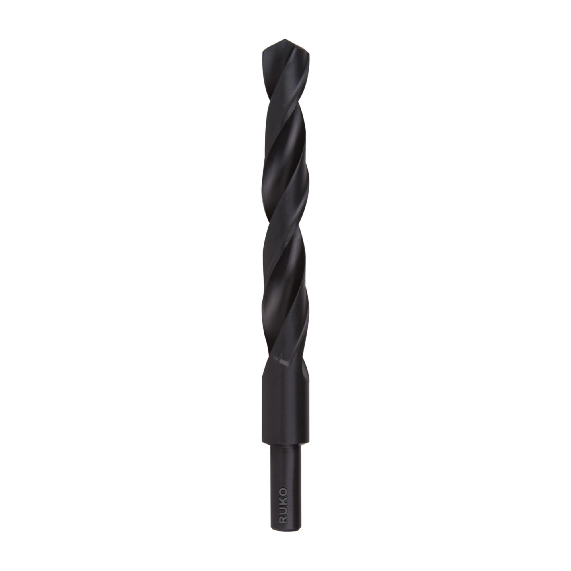 RUKO Spiralbohrer DIN 338 HSS-R Typ N mit abgesetztem Schaft D 22,0 mm L 205 mm (200220)