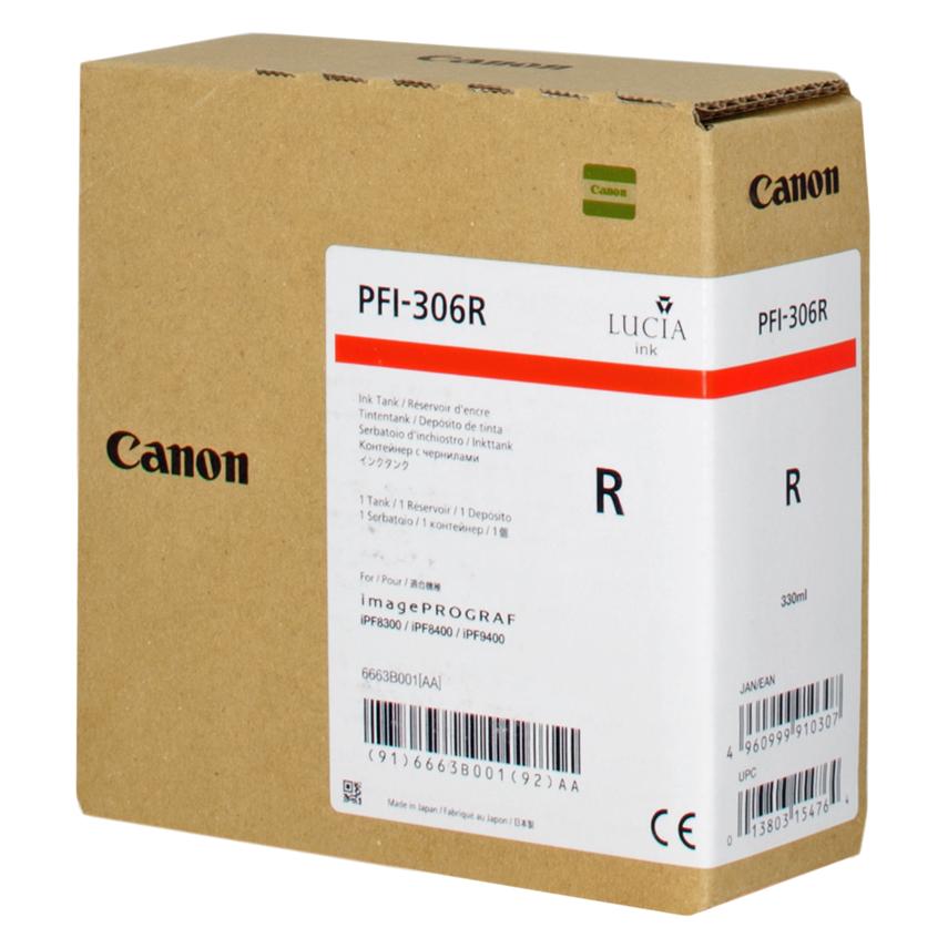 Canon Tinte Large Format red Orig.Nr. PFI-306R (R) (PFI306R)