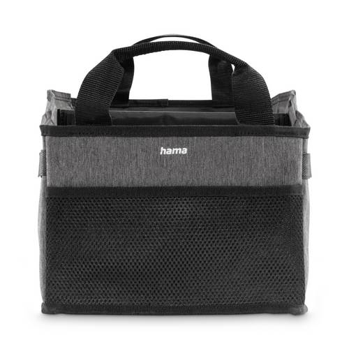 Hama 00121343 Auto Rücksitz-Organizer, Schwarz/Grau