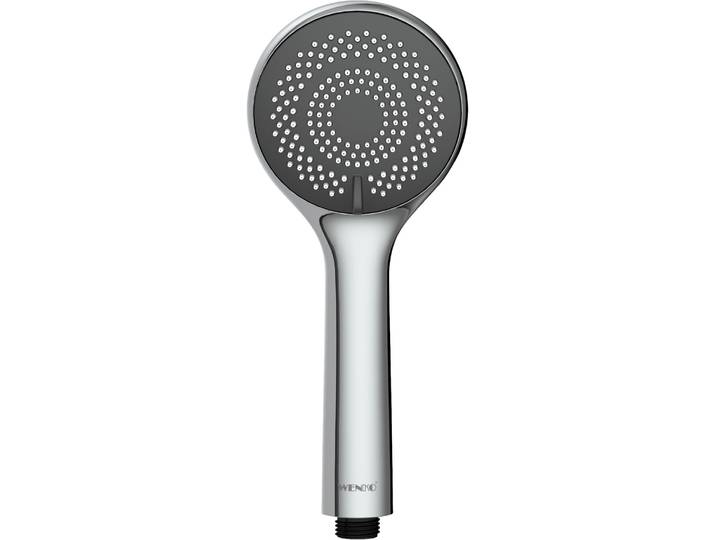 Handbrause WENKO Watersaving System , silber (silberfarben), B:9,6cm T:5,6cm, Duschköpfe, Handbrause, Durchmesser 9,6 cm
