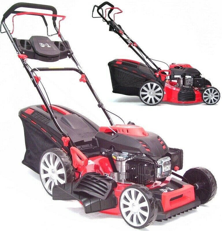 55789 Benzin Rasenmäher 510mm Radantrieb Mulcher Seitenauswurf Mulchen 51 cm