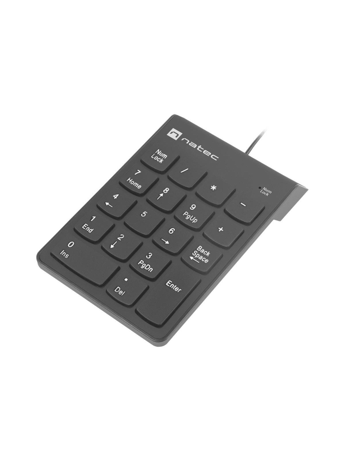 Natec Goby 2 - keypad - black - Numpad - Schwarz