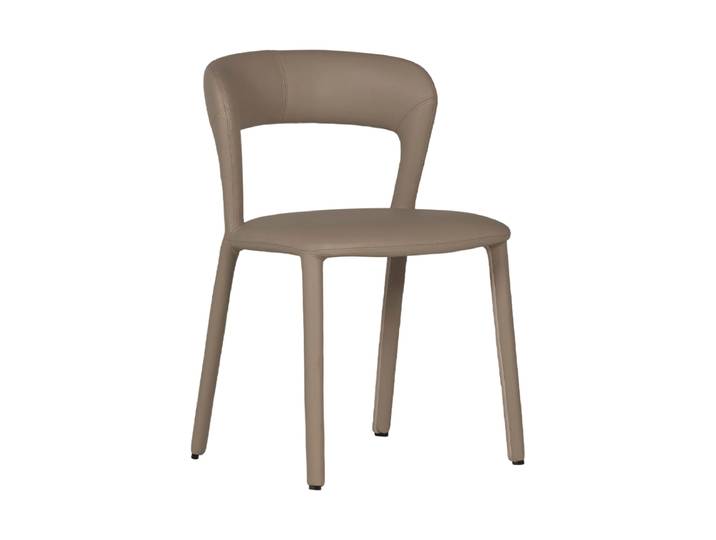 Design Esszimmerstuhl „Noblet“ Kunstleder Sand De Eekhoorn