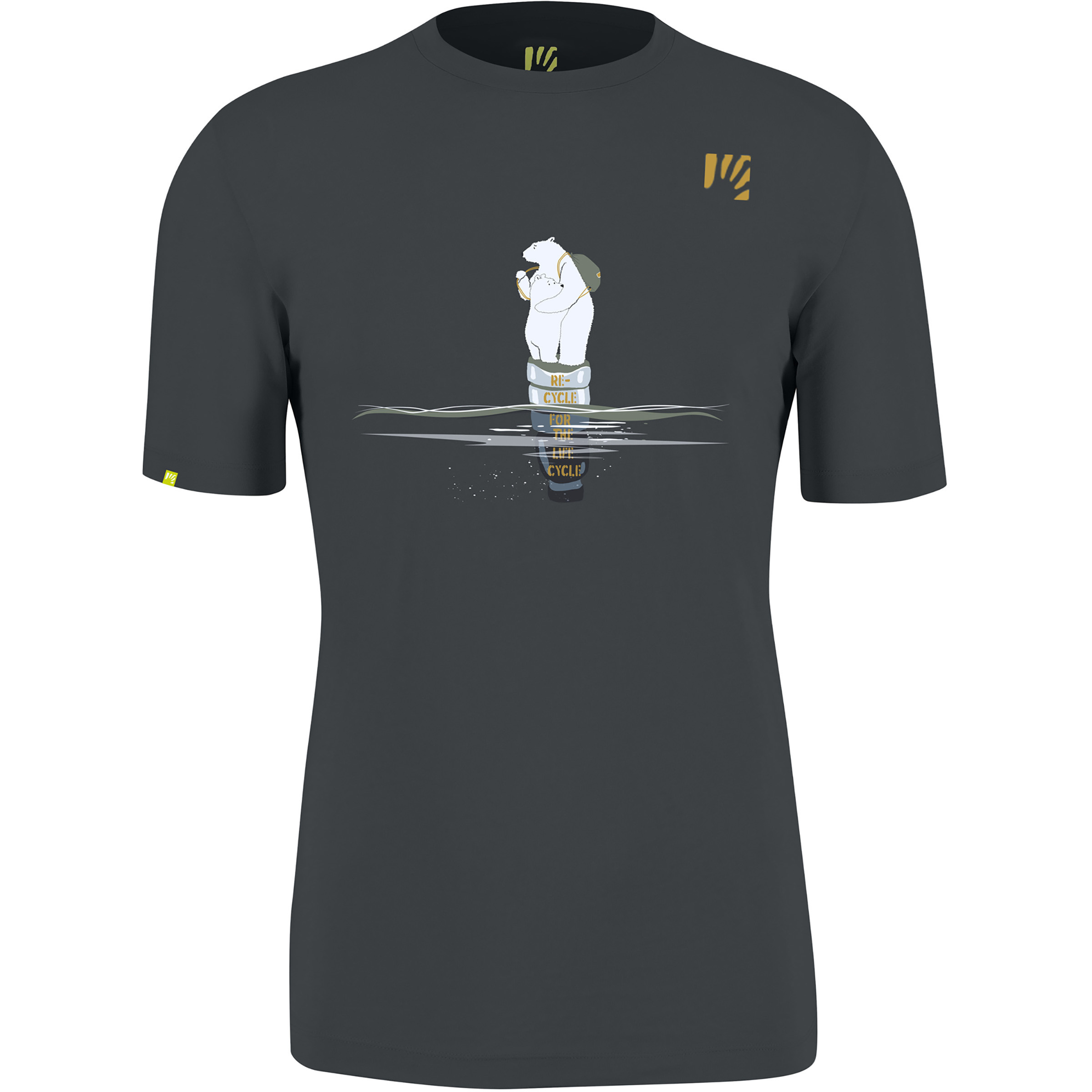 Karpos Wild Animal Herren T-Shirts grau Größe XXL Lifestyle Hautfreundlich