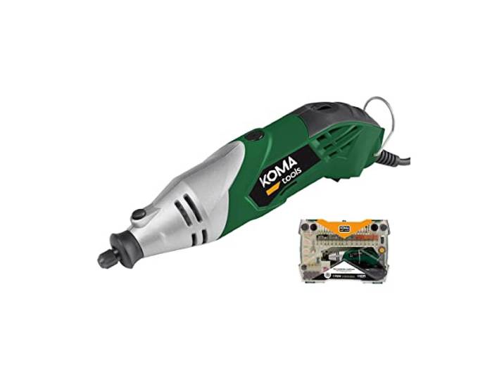 Koma Tools 08709 Mini outil multifonction rotatif de puissance avec accessoires\, multicolore\, 170 W\, 3600 W\, 220 V\, Normal