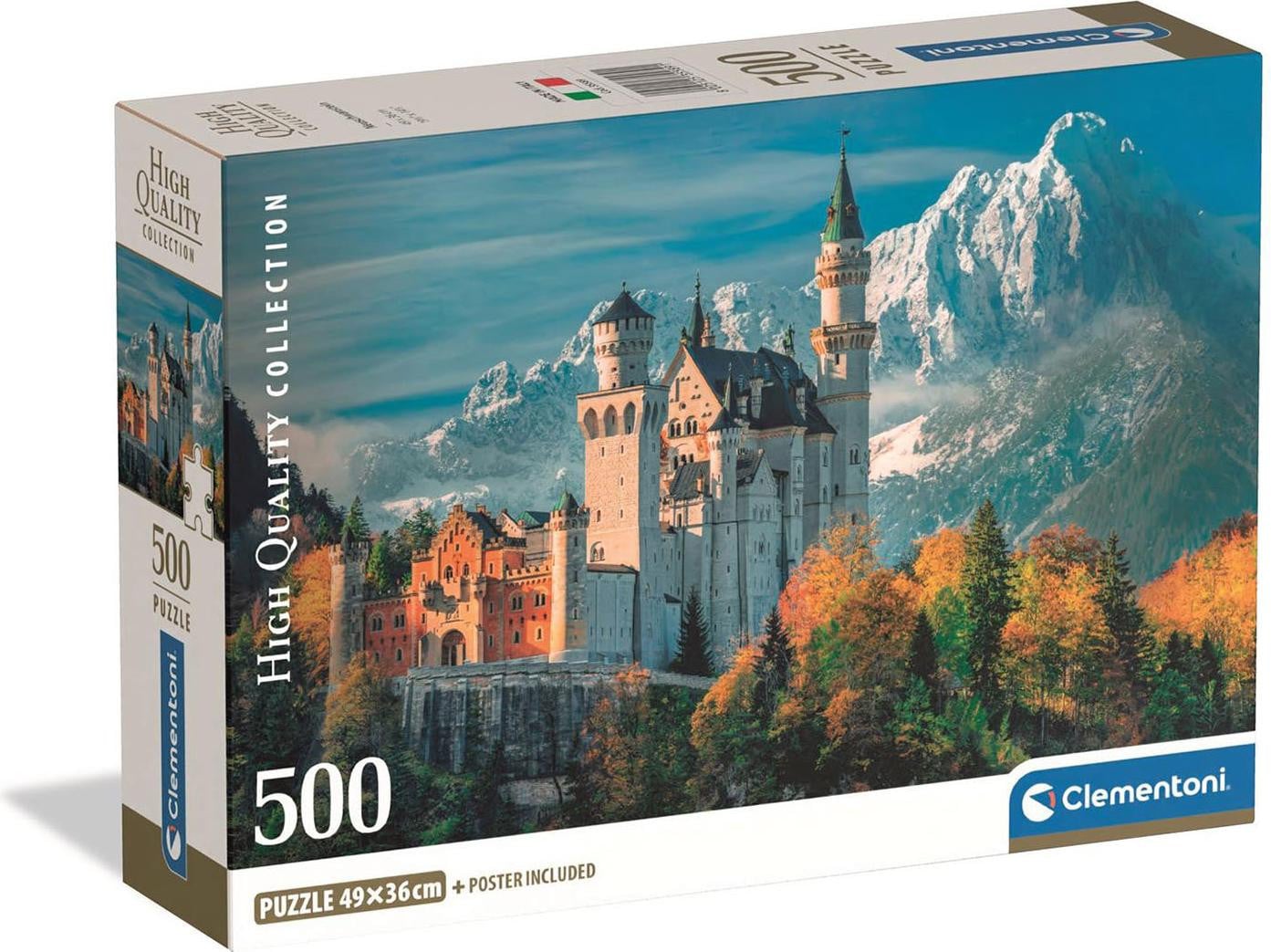 Clementoni CB High Quality Collection Puzzel Neuschwanstein 500 stukjes