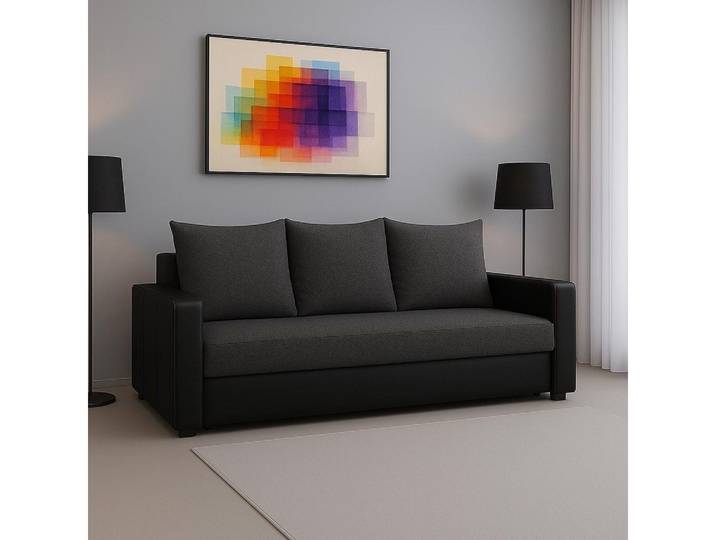 A&J MöbelLand GmbH Sofa LATTE mit Schlaf-Funktion und Bettkasten – moderner Stil und Komfort!