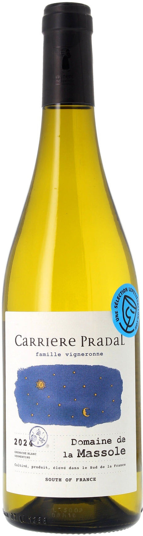 Le Petit Ballon Blanc Bio - Carrière Pradal - IGP Pays d'Oc - Blanc - 750 mL