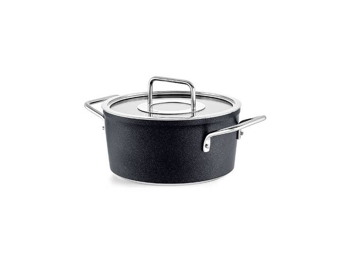 Fissler 2tlg. Set: Kochtopf Adamant® in Schwarz - Ø 24 cm