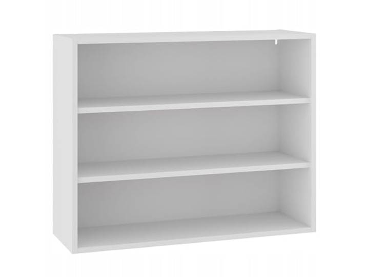Laclar Oberschrank 90/72 für die Küche - Funktional - robust und langlebig - 2 verstellbare Regale - ideal für größere Küchen - einfache Montage - Weiß
