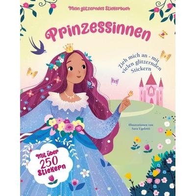 Mein glitzerndes Stickerbuch. Prinzessinnen, Taschenbuch von , Edizioni White Star SrL