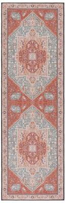 SAFAVIEH Tucson Machine Washable Slip Resistant Masha Traditional Rug