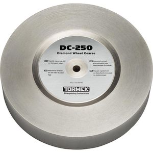Tormek Schleifscheibe DC-250 Diamond Wheel Coarse, 250 x 50mm (ØxB), 12mm Bohrung, Körnung 360